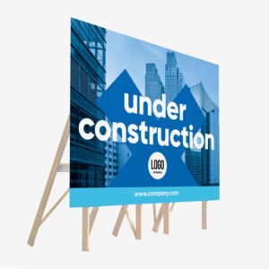 Bouwbord ontwerp